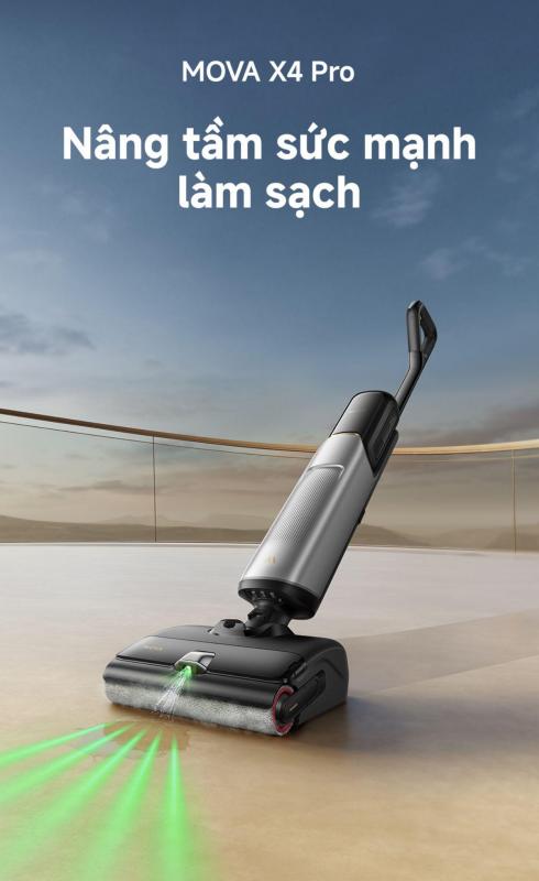 Máy hút bụi lau nhà Mova X4 Pro
