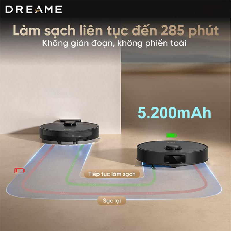 Robot hút bụi lau nhà Dreame D20