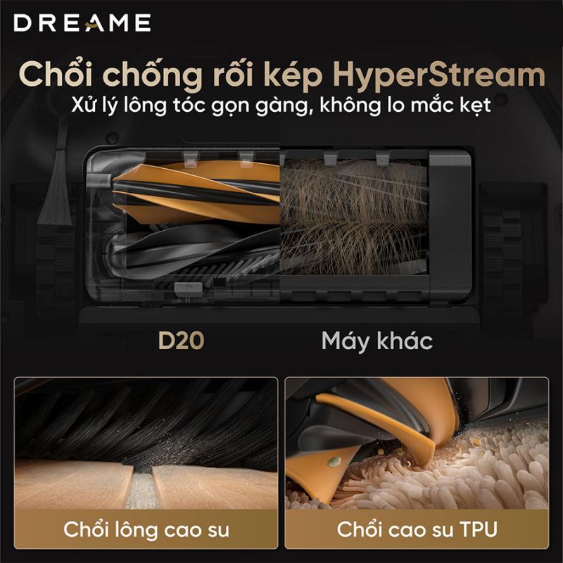 Robot hút bụi lau nhà Dreame D20