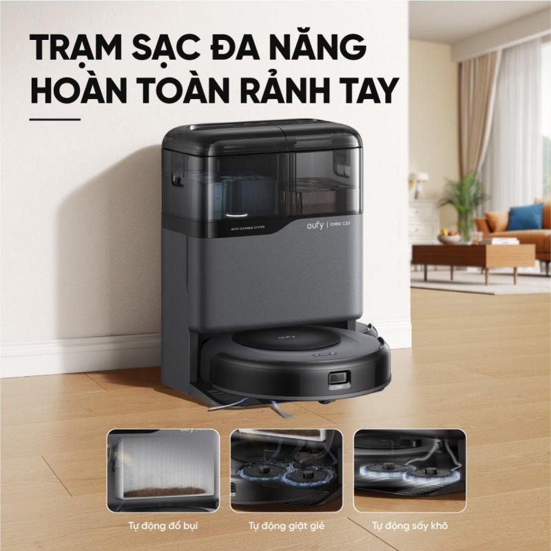 Robot hút bụi eufy C20 Omni