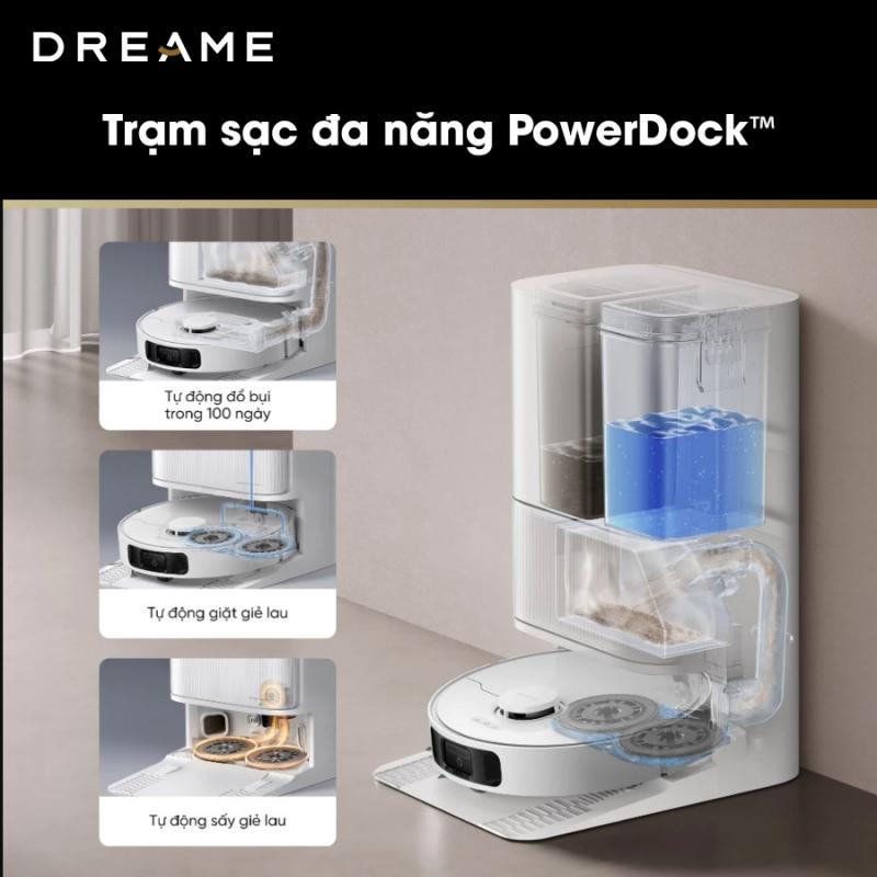 Robot hút bụi lau nhà Dreame D20 Ultra