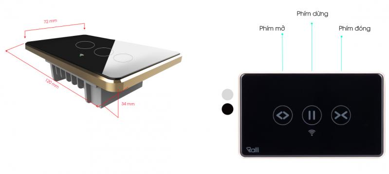 Công tắc cửa cuốn thông minh  Model: CTCU.WF CN.DOT