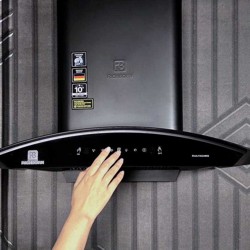 Máy Hút Mùi RICHBORN RHA70GHMB