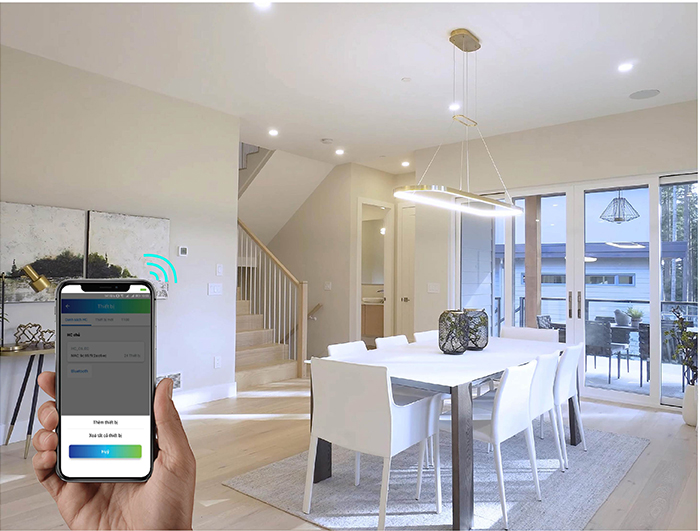 tính năng điều khiển thông minh trên Đèn LED Downlight AT14.BLE
