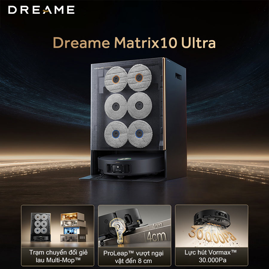 giới thiệu sản phẩm Dreame Matrix 10 Ultra