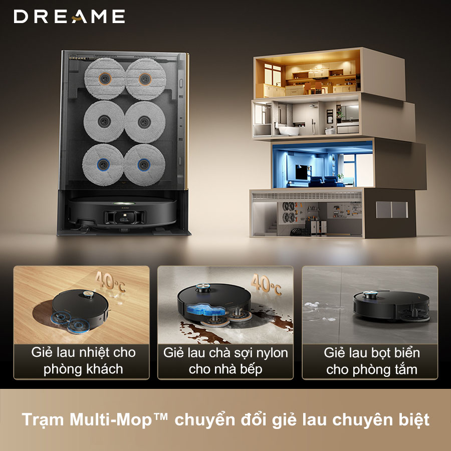 trạm sạc thông minh của Dreame Matrix 10 Ultra