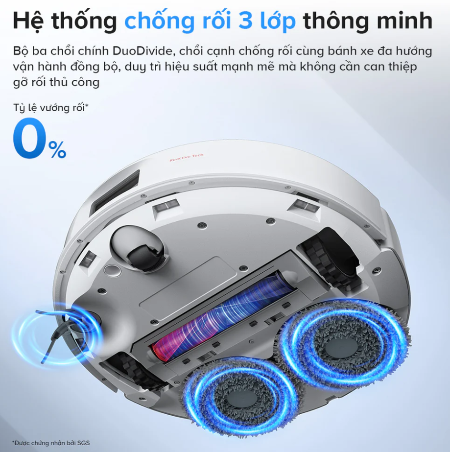 hệ thống chống rối robot hút bụi QREVO5AE